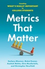 Cover: Metrics That Matter - Johns Hopkins University Press