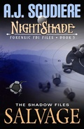Cover: Salvage (NightShade Forensic FBI Files, #5) - Griffyn Ink