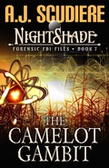 Cover: The Camelot Gambit (NightShade Forensic FBI Files, #7) - Griffyn Ink