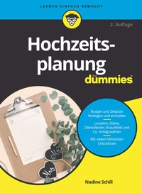 Abbildung von: Hochzeitsplanung für Dummies - Wiley-VCH
