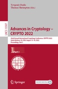 Cover: Advances in Cryptology - CRYPTO 2022 - Springer