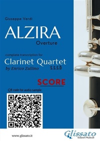 Abbildung von: Clarinet Quartet Score of "Alzira" - Glissato Edizioni Musicali