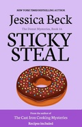 Cover: Sticky Steal (The Donut Mysteries, #56) - Cozy Publishing