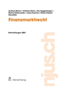 Abbildung von: Finanzmarktrecht - Stämpfli Verlag