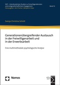 Cover: Generationen&uuml;bergreifender Austausch in der Freiwilligenarbeit und in der Erwerbsarbeit - Nomos