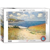 Abbildung von: Strandweg zwischen Weizenfeldern von Claude Monet 1000 Teile - Eurographics s.r.o