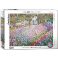 Cover: Monets Garten bei Giverny von Claude Monet 1000 Teile - Eurographics s.r.o