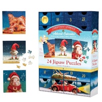 Abbildung von: Puzzle Adventkalender - Weihnachtstiere. 1200 Teile - Eurographics s.r.o