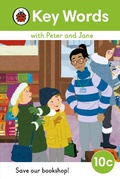 Cover: Key Words with Peter and Jane Level 10c - Save Our Bookshop! - Ladybird