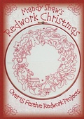 Cover: Mandy Shaw's Redwork Christmas - Dandelion Designs