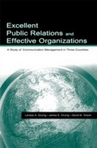 Enlarge image Cover: Excellent Public Relations and Effective Organizations - Routledge