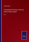 Cover: A Genealogical Dictionary of the First Settlers of New England - Salzwasser-Verlag