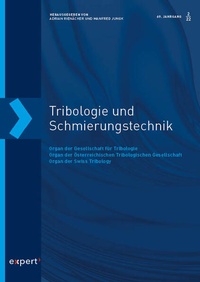 Abbildung von: Tribologie und Schmierungstechnik 69, 2 (2022) - expert verlag ein Imprint von Narr Francke Attempto Verlag