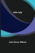 Cover: John Lyly - ALPHA EDITION