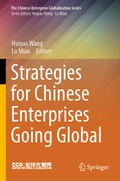 Cover: Strategies for Chinese Enterprises Going Global - Springer