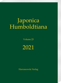 Abbildung von: Japonica Humboldtiana 23 (2021) - Harrassowitz Verlag