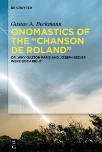 Abbildung von: Onomastics of the "Chanson de Roland" - De Gruyter