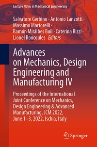 Abbildung von: Advances on Mechanics, Design Engineering and Manufacturing IV - Springer