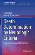Cover: Death Determination by Neurologic Criteria - Springer