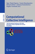 Cover: Computational Collective Intelligence - Springer