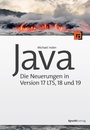 Cover: Java - die Neuerungen in Version 17 LTS, 18 und 19 - dpunkt