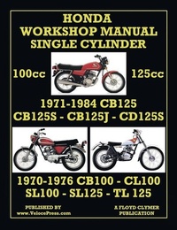 Abbildung von: HONDA 100cc & 125cc SINGLE CYLINDER 1970-1984 WORKSHOP MANUAL - Veloce Enterprises, Inc.