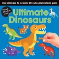 Cover: First Sticker Art: Ultimate Dinosaurs - Sourcebooks Wonderland