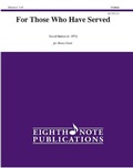 Cover: For Those Who Have Served - Alfred Music