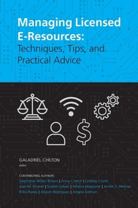 Abbildung von: Managing Licensed E-Resources - Pacific University Press