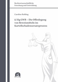 Cover: &sect; 33g GWB - Die Offenlegung von Beweismitteln im Kartellschadensersatzprozess - utzverlag