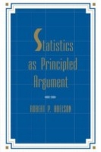 Enlarge image Cover: Statistics As Principled Argument - Psychology Press Ltd