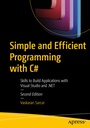 Cover: Simple and Efficient Programming with C# - APress