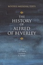 Cover: The History of Alfred of Beverley - De Gruyter