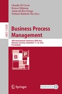 Cover: Business Process Management - Springer