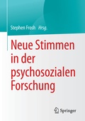 Cover: Neue Stimmen in der psychosozialen Forschung - Springer