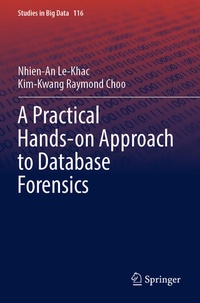 Enlarge image Cover: A Practical Hands-on Approach to Database Forensics - Springer