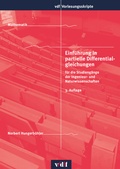 Cover: Einf&uuml;hrung in partielle Differentialgleichungen - vdf Hochschulverlag AG