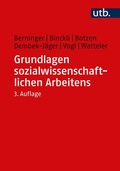 Cover: Grundlagen sozialwissenschaftlichen Arbeitens - UTB