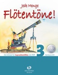Cover: Jede Menge Fl&ouml;tent&ouml;ne! 3 (mit Audio-Download) - Editionen Halbig