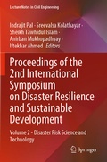 Cover: Proceedings of the 2nd International Symposium on Disaster Resilience and Sustainable Development - Springer