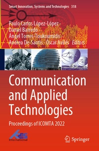 Enlarge image Cover: Communication and Applied Technologies - Springer
