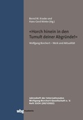 Cover: "Horch hinein in den Tumult deiner Abgr&uuml;nde." - wbg Academic in Herder