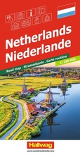 Cover: Hallwag Strassenkarte Niederlande 1:200.000 - Hallwag K&uuml;mmerly+Frey