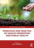 Cover: Principles and Practice of Health Promotion and Public Health - Routledge