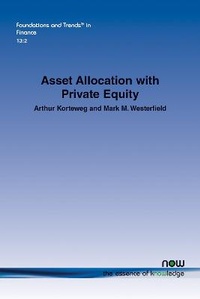 Enlarge image Cover: Asset Allocation with Private Equity - now publishers Inc