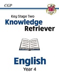 Cover: KS2 English Year 4 Knowledge Retriever - Coordination Group Publications Ltd (CGP)