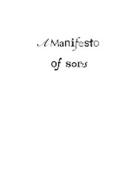 Enlarge image Cover: A Manifesto of Sorts - fifthsyllable