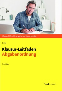 Abbildung von: Klausur-Leitfaden Abgabenordnung - NWB