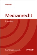 Cover: Medizinrecht - Manz