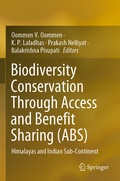 Cover: Biodiversity Conservation Through Access and Benefit Sharing (ABS) - Springer